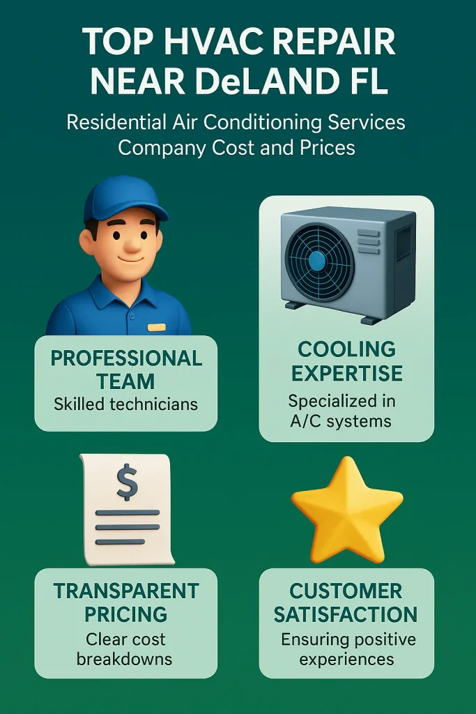 Top HVAC Repair Near DeLand FL | Residential Air Conditioning Services Company Cost and Prices 2 top residential hvac air conditioning repair services company cost prices near DeLand fl 1